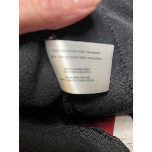 Orvis  Womens shacket Large Red Buffalo Plaid Flannel Snap Button Fleece Lined - Picture 7 of 7